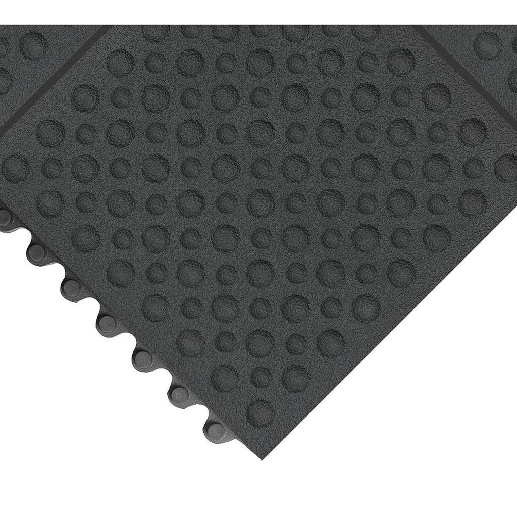 Antifatigue Mat, Black, 3Ft. x 3Ft. S809640