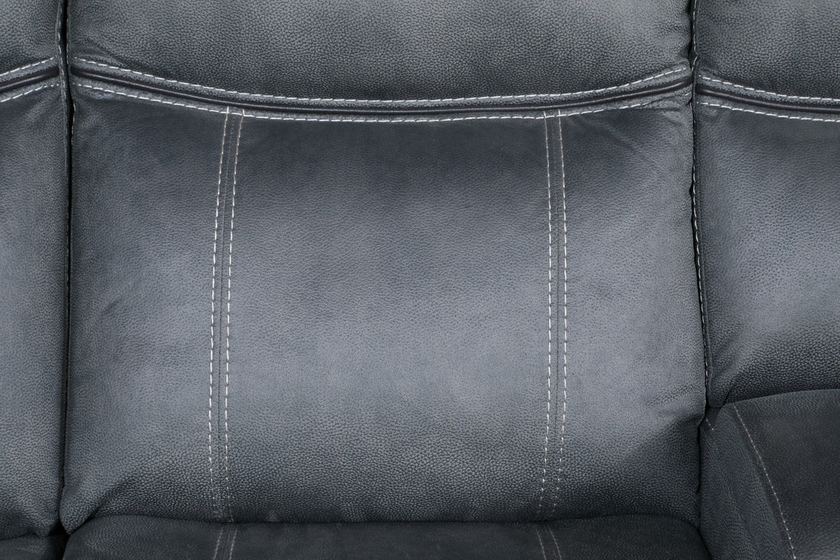 Gray Velvet Sectional Sofa W887