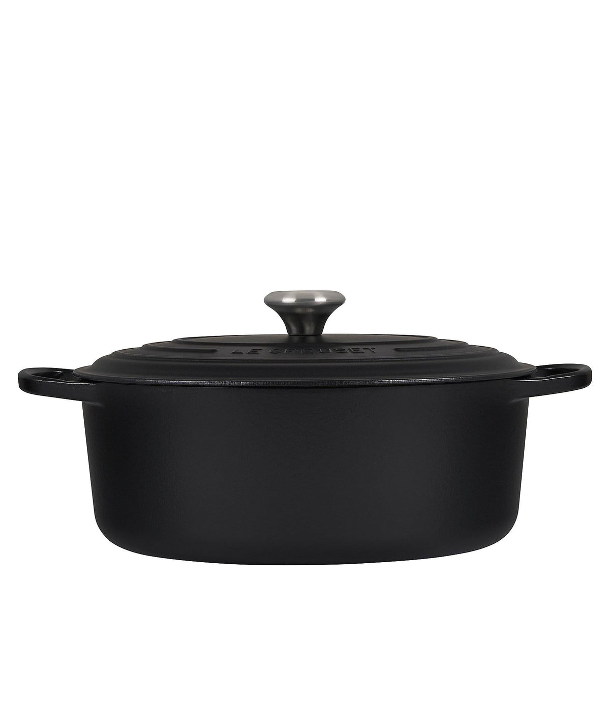 6.75-Quart Cast Iron Oval Dutch Oven Y238