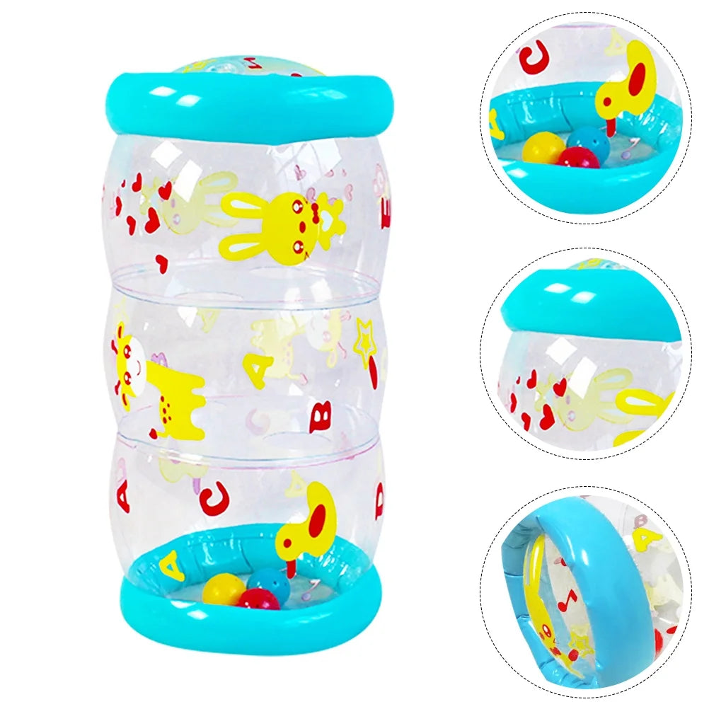 Colorful Inflatable Crawling Roll Ball Toy T409