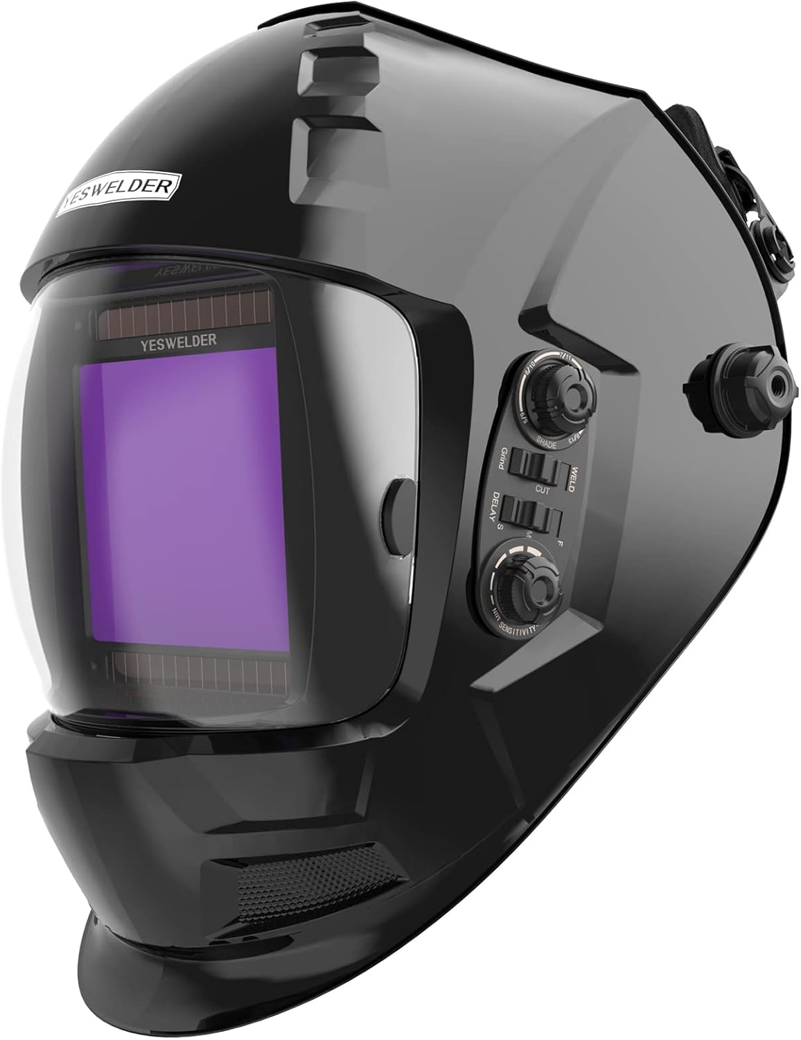 Large Viewing Auto Darkening Welding Helmet with Grinding, Pack of 2 M937