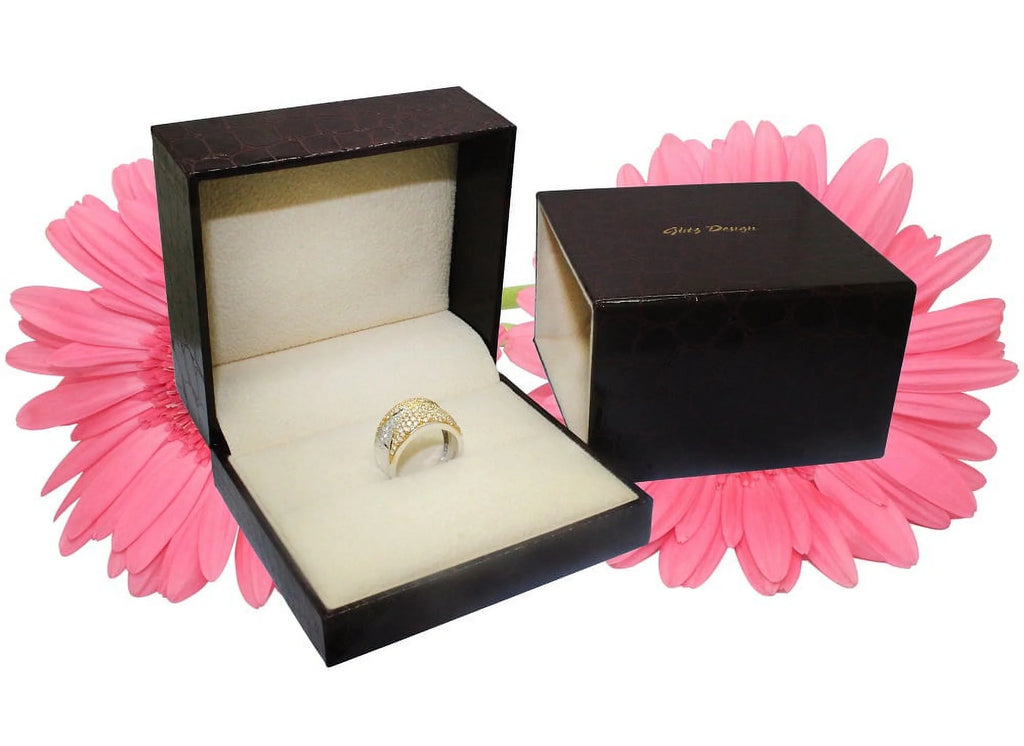 Black Diamond Ring 1.00 CT TW 14K Gold E3394