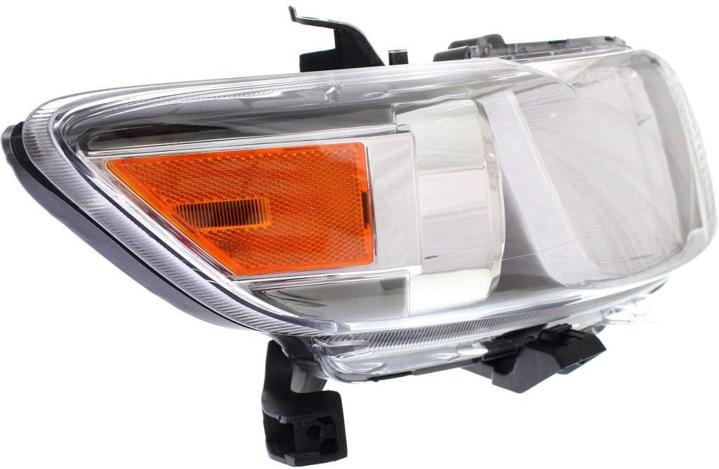Passenger Side Headlight Lens and Housing Q143