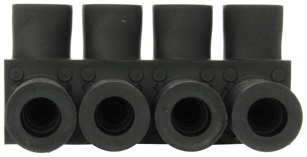 Submersible Pedestal Connector, 4 Ports, Black, Pack of 2 G763569