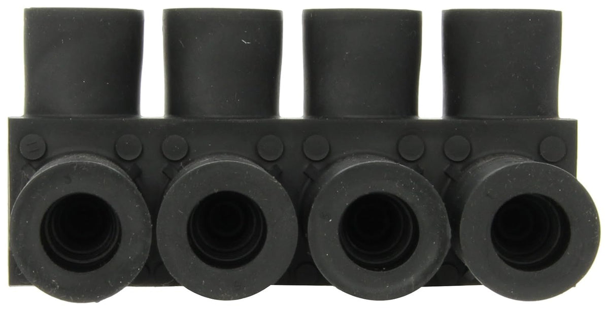 Submersible Pedestal Connector, 4 Ports, Black, Pack of 2 G763569