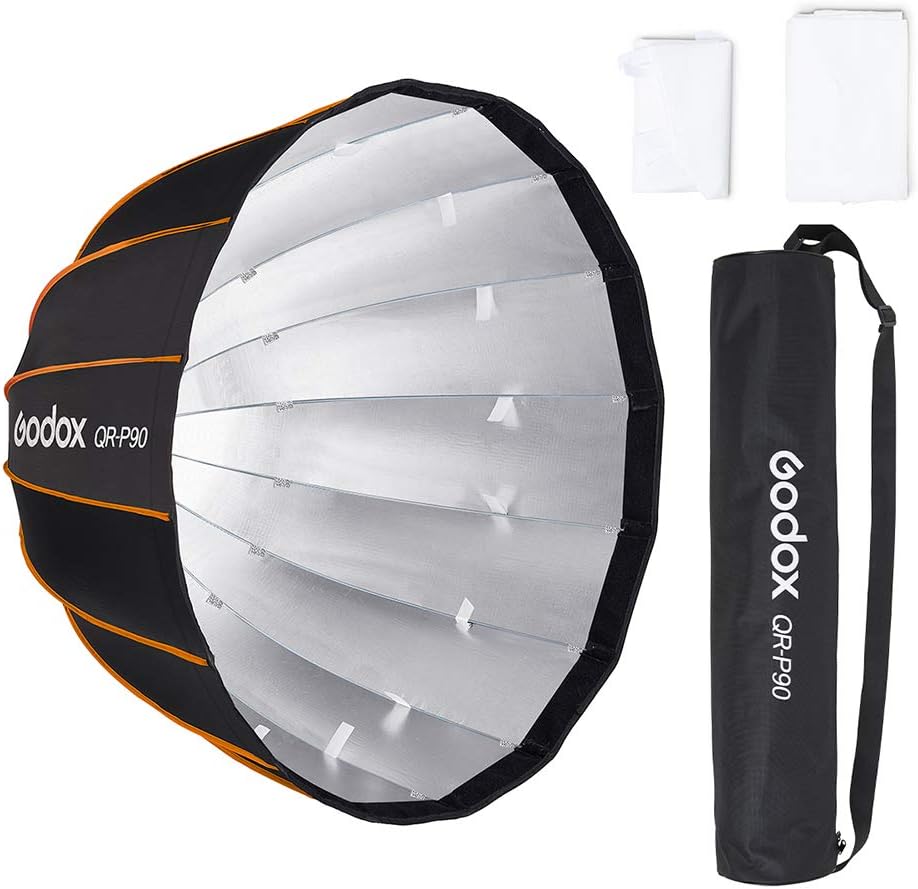 Parabolic Softbox with Front and Inner Diffuser and Carrying Bag N4570