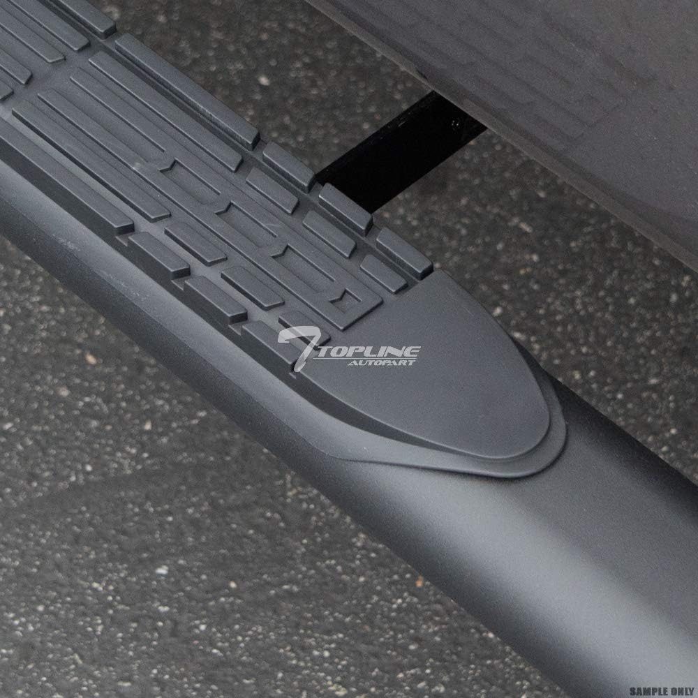 Oval Matte Black Side Step Nerf Bars Running Boards O319052