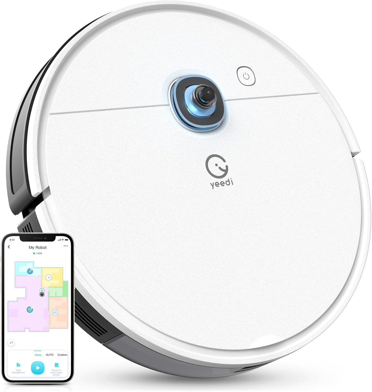 Robot Vacuum with 3000Pa Suction Power T927876