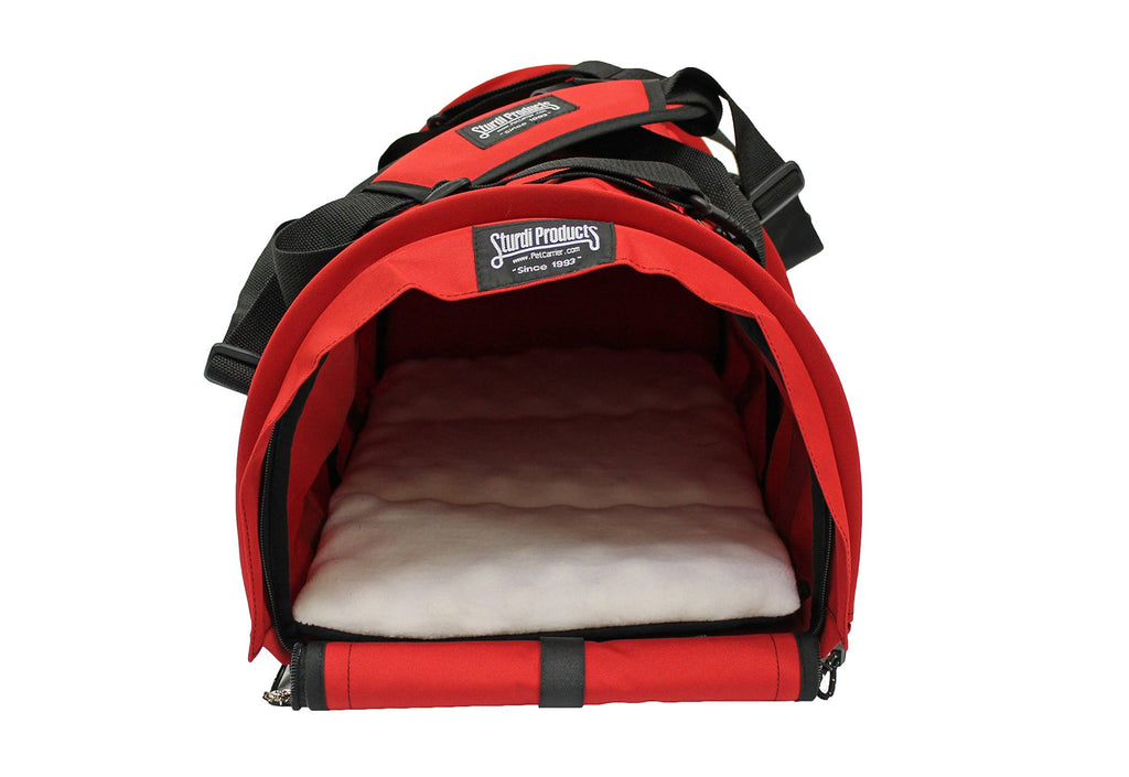 Large Pet Carrier Red D486074