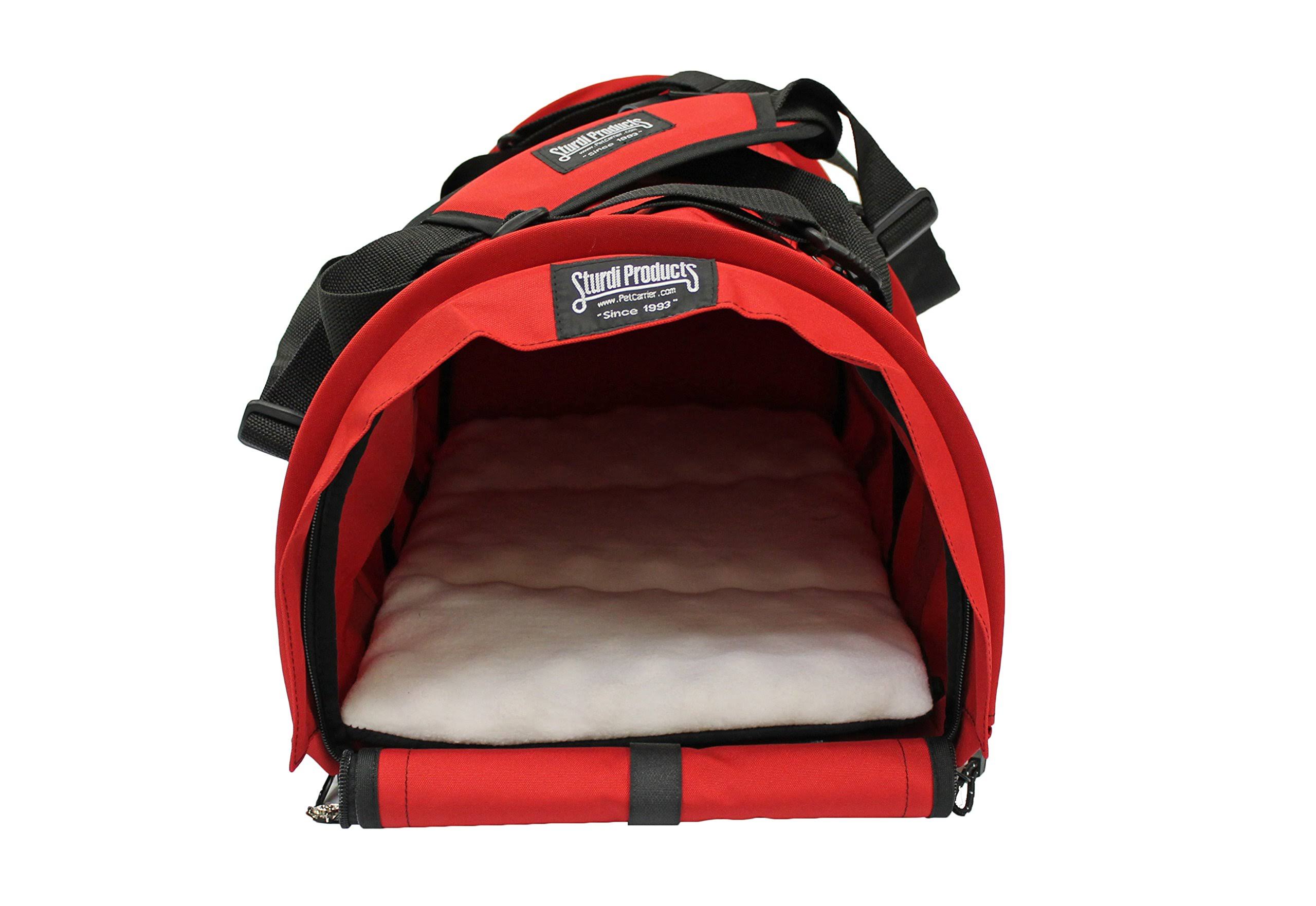 Large Pet Carrier Red D486074