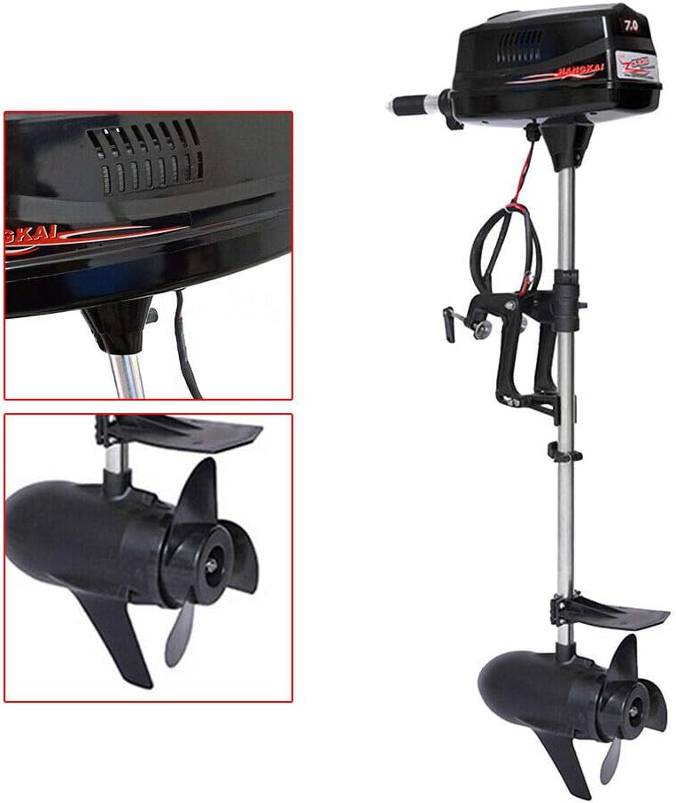 Electric Outboard Motor Boat Engine Tiller Control 7HP 48V 1800W W602934