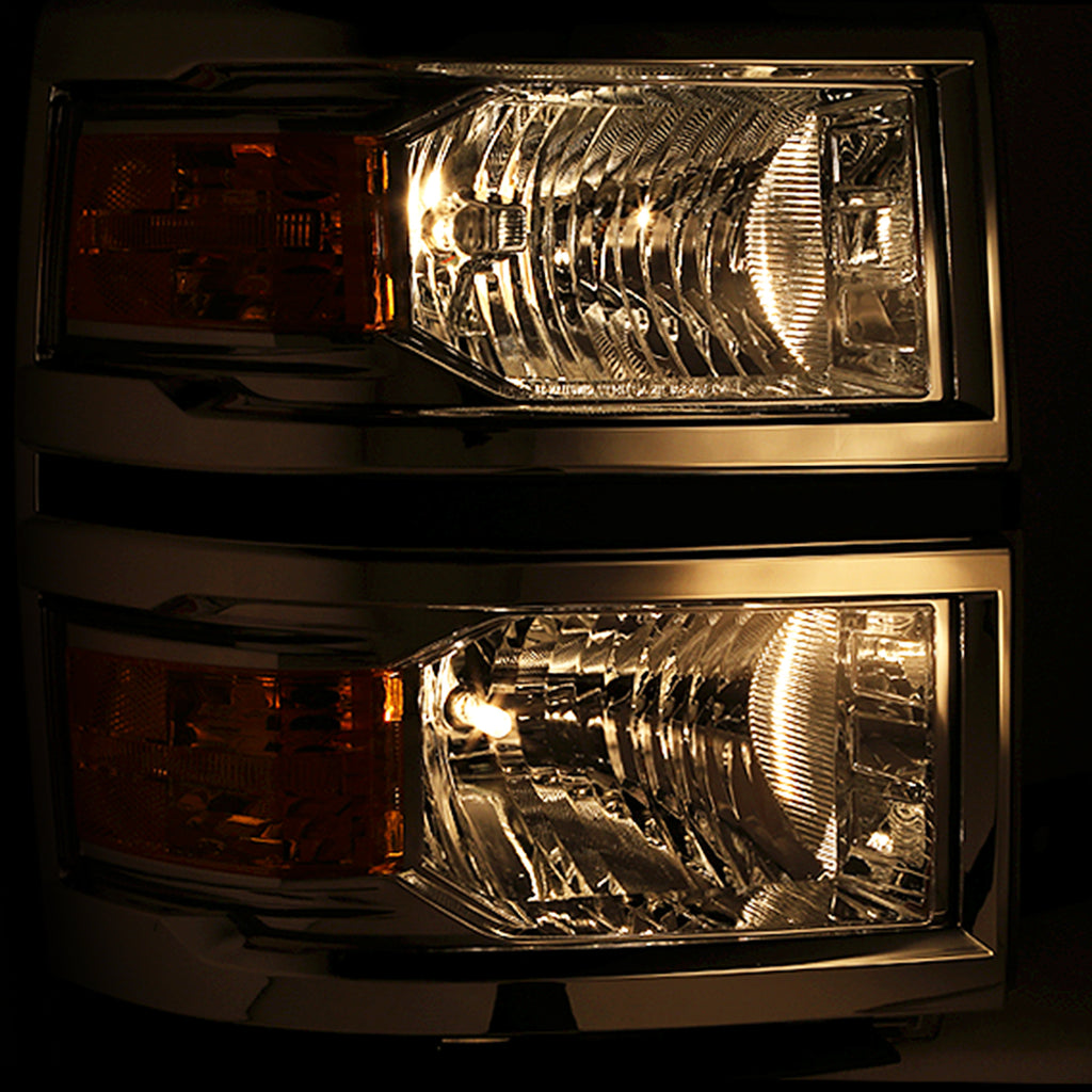 Headlight Headlamp Assembly for Chevy Silverado 1500 Right Passenger Side 1 Piece O521980