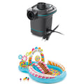9ft x 51in Kids Inflatable Pool with Electric Air Pump C753