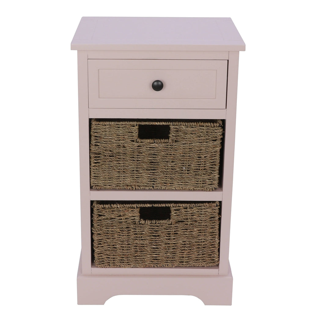 1-Drawer 2-Basket Accent Chest B103