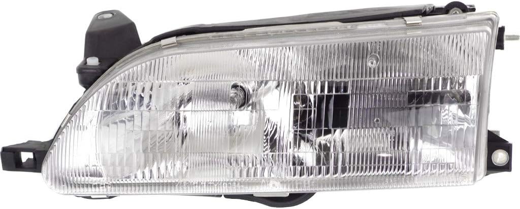 Driver Side Headlight Assembly for Toyota Corolla 1993-1997 D218247