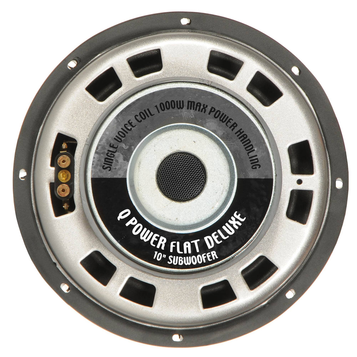 10 inch Shallow Mount 1000 Watt Flat Car Subwoofer (4 Pack) T332