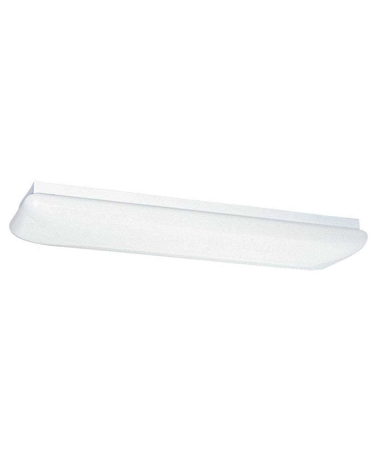 Two Light Ceiling Flush Mount White C63615