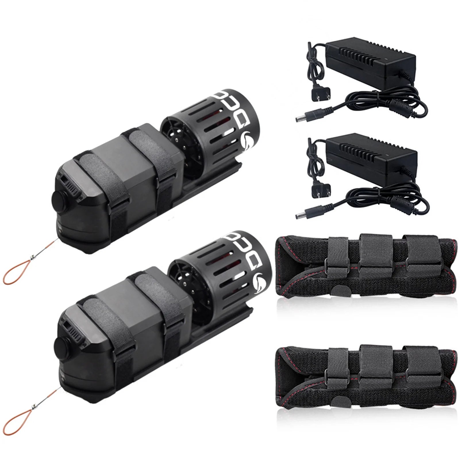 2pcs Electric Underwater Scooters 20M Waterproof Y201