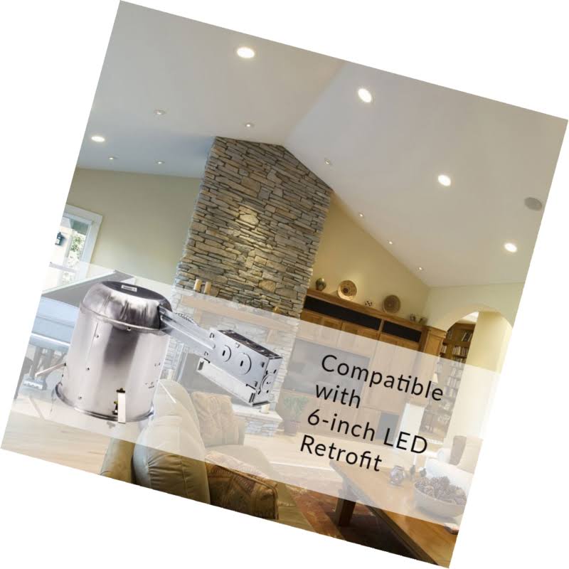 10 Pack 6x22 inch LED Recessed Lighting W4643