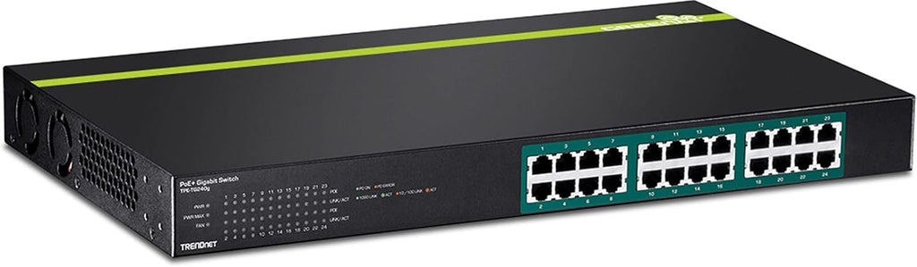 8-Port Gigabit PoE+ Switch, 123W PoE Power Budget, 16 Gbps Switching Capacity, Metal, Black V311