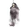 Grey Halloween Skull Decoration Prop J197673