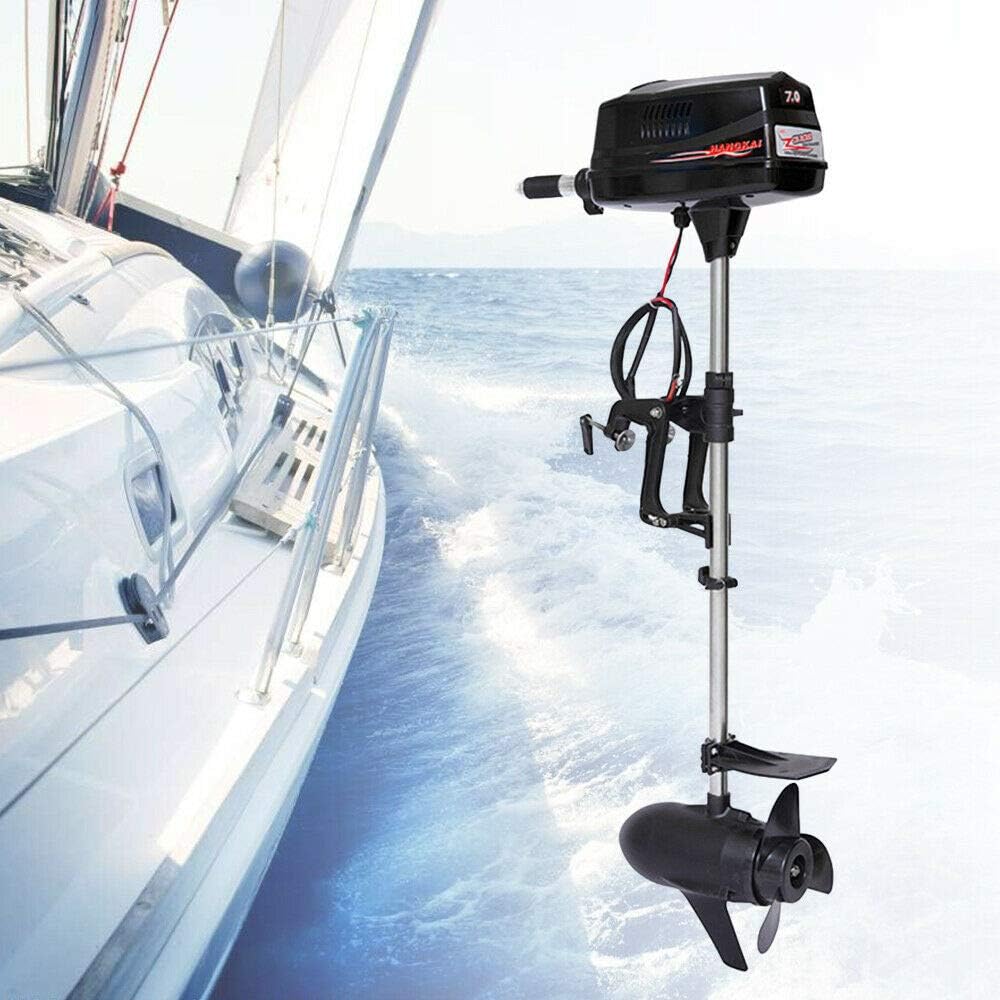 Electric Outboard Motor Boat Engine Tiller Control 7HP 48V 1800W W602934
