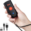 Wireless Barcode Scanner, Waterproof Shockproof Mini Pocket 2D Scanner, Bluetooth 5.0 & USB Wired & 2.4G Bar Code Reader H98153