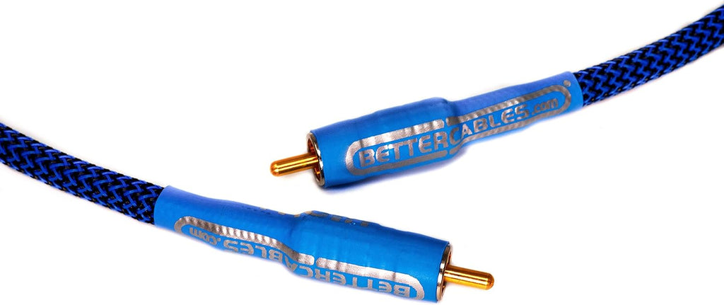 Blue Truth Digital Coax Cable Silver/Copper Hybrid 1.5 Feet R7092