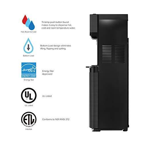 Black Bottom Loading Water Dispenser K127447