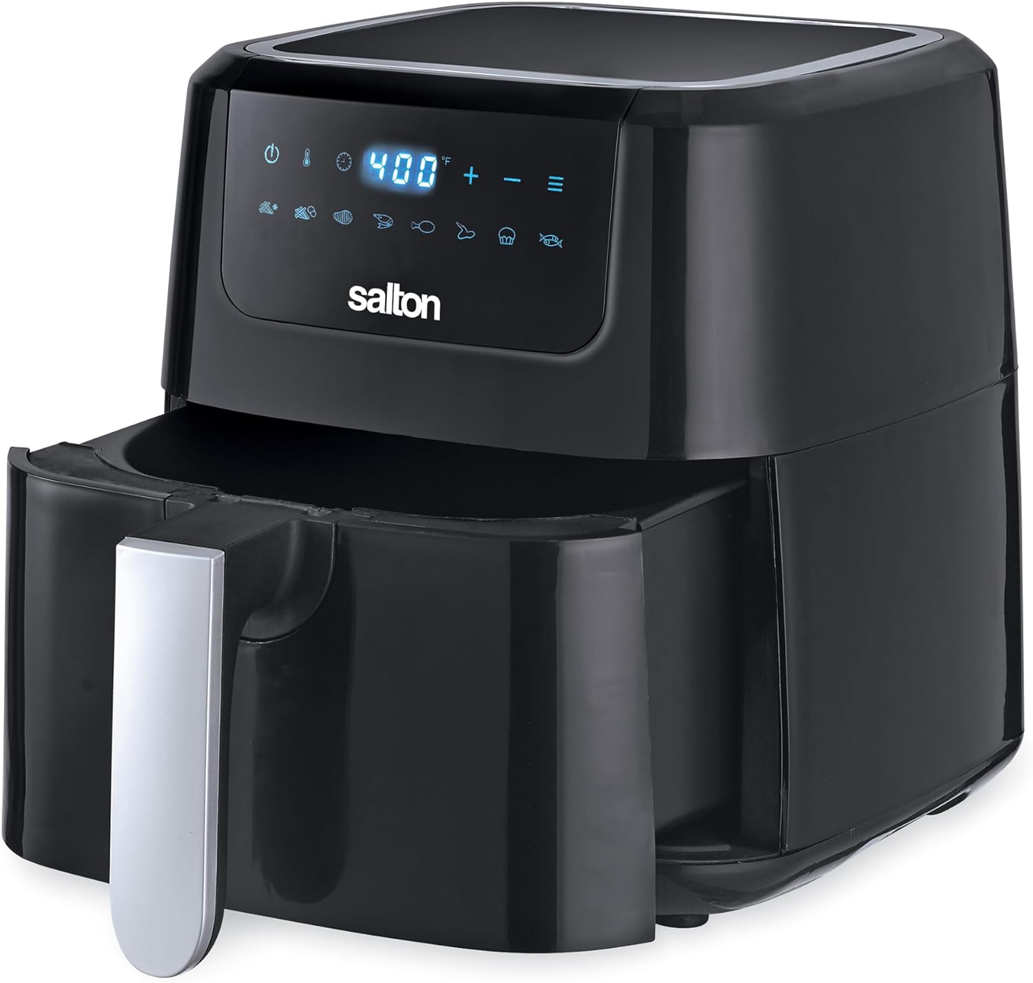 5 L / 5.3 Q Black Digital Air Fryer E247674