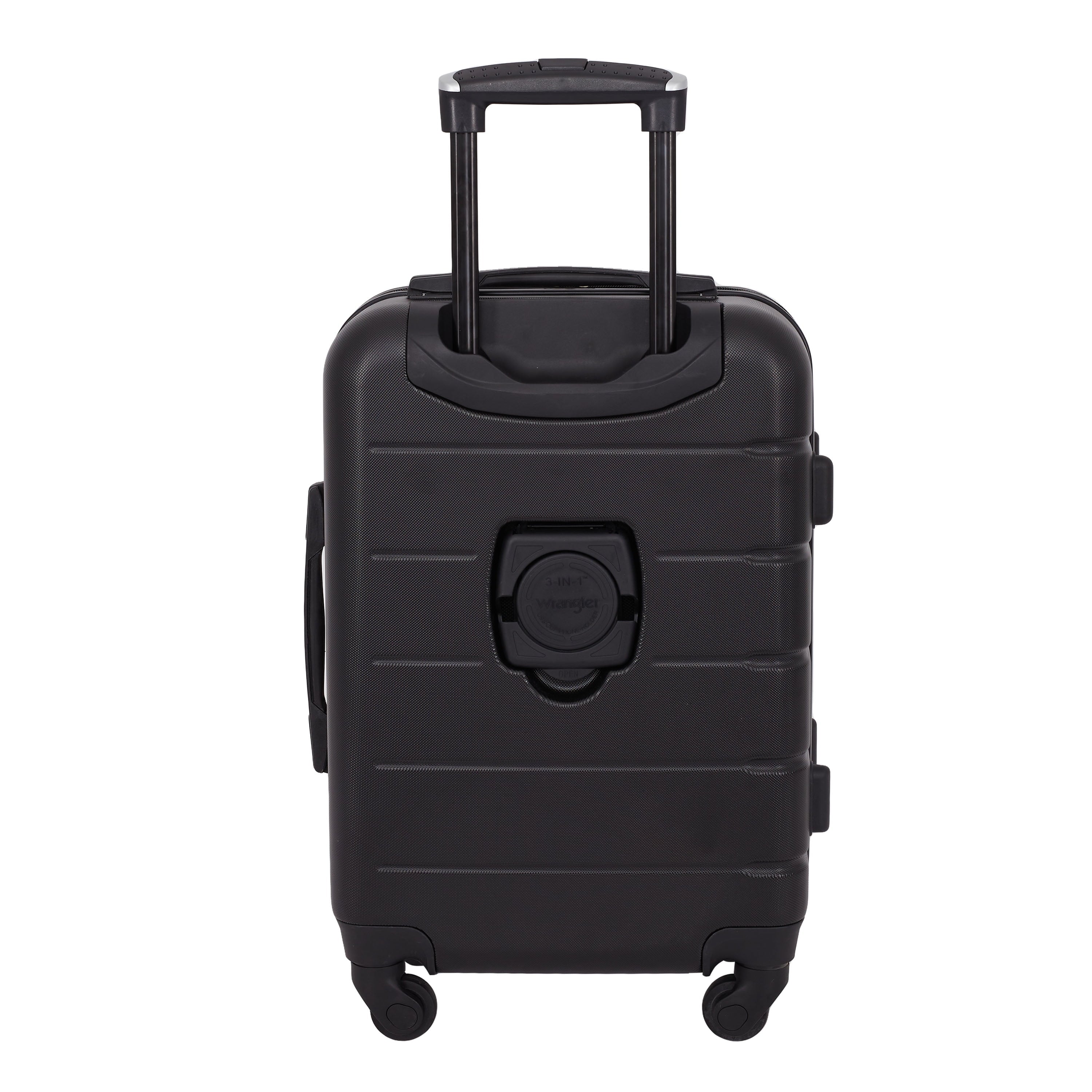 Black 20" Hard-Side Rolling Carry-on Luggage M289