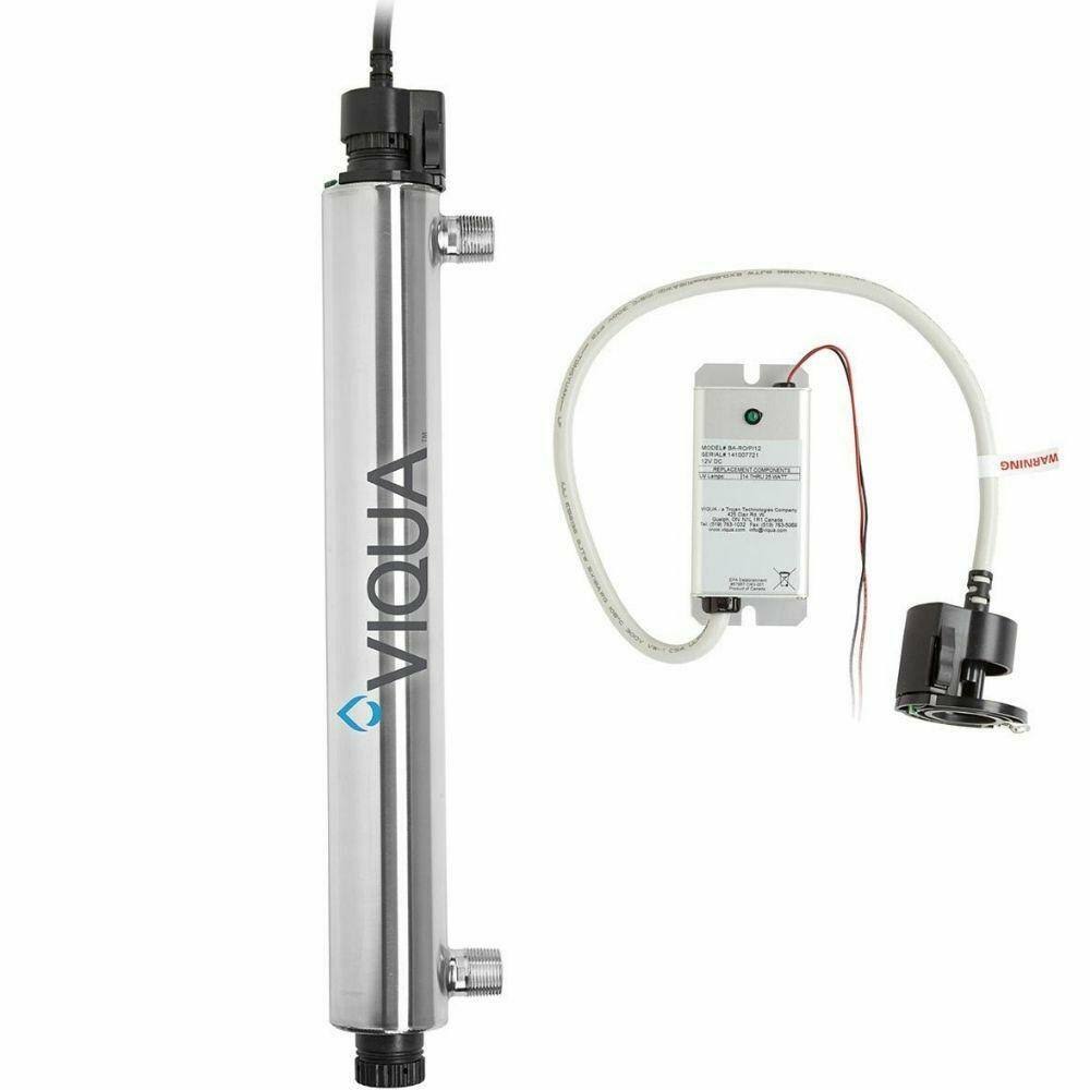 UV 3/4x22 MNPT 12 Volt DC Water Purifier S6352