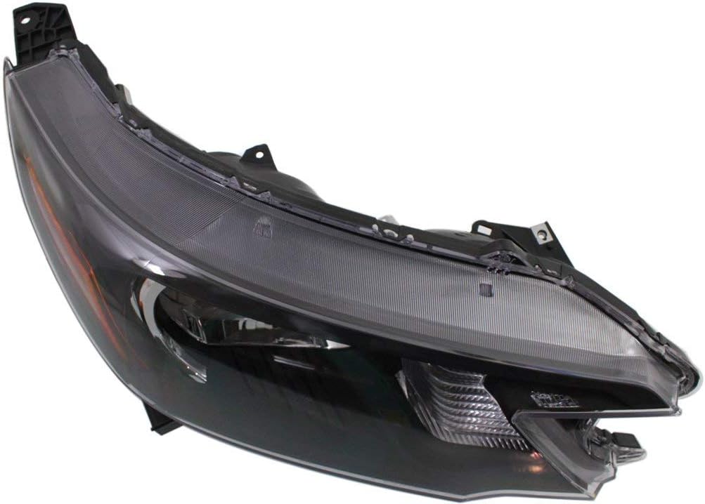 Headlight Assembly Set of 2 Clear Lens P6129