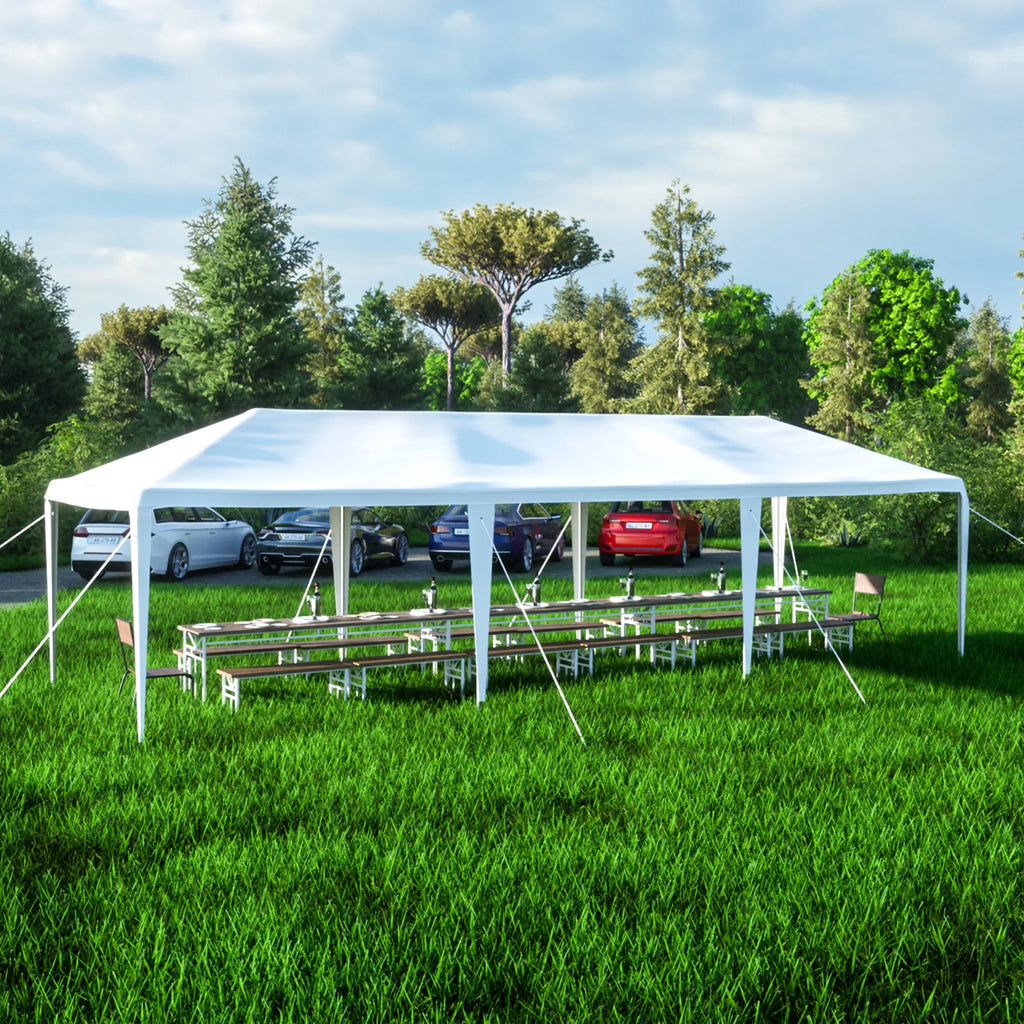 10x30' Outdoor Canopy Tent with 5 Removable Sidewalls U483