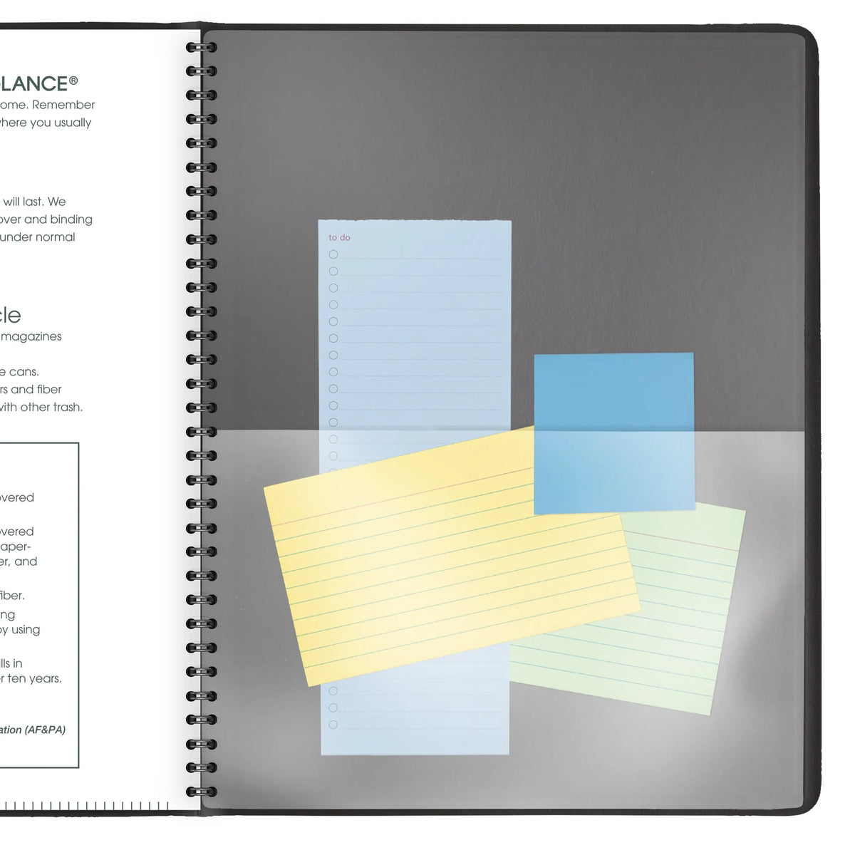 Two Person Daily Appointment Book Black Large 8 x 11 E36599