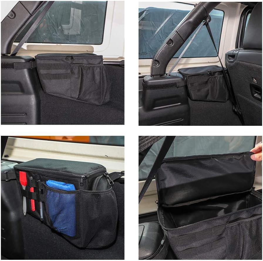 Car Trunk Organizer, Cargo Organizer Side Storage Bag V60601