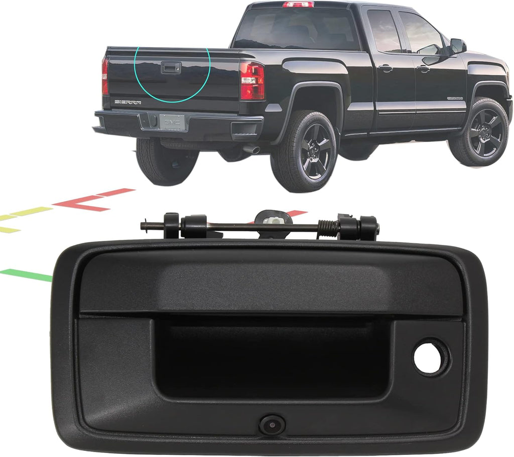 Tailgate Handle Backup Camera for 2014-2018 Chevy Silverado GMC Sierra O22561