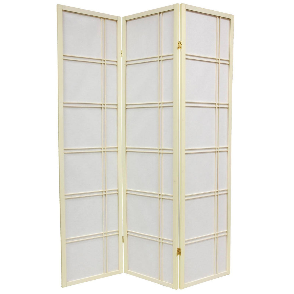 Ivory 5 Panel Shoji Screen L6210
