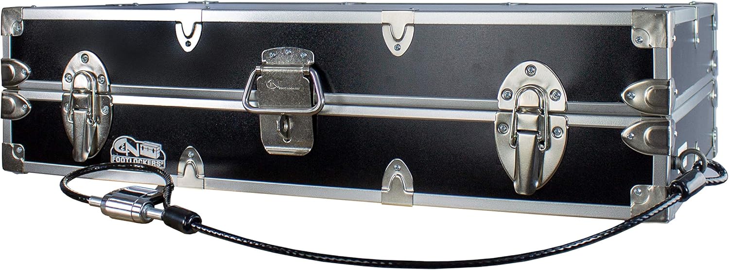 Slim Lockable Trunk with Cable Lock N262