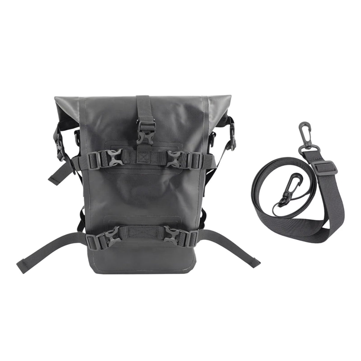 Universal Motorcycle Saddle Bag with Shoulder Strap X812691