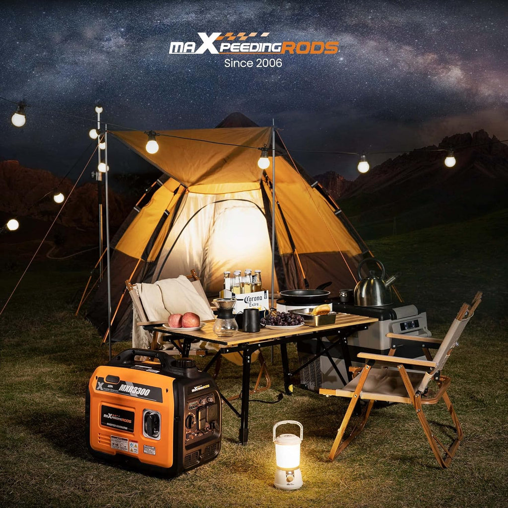 Portable Inverter Generator 3000W/3300W Gas Powered Quiet EPA Compliant X9564